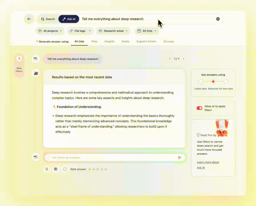Ask AI Chat
